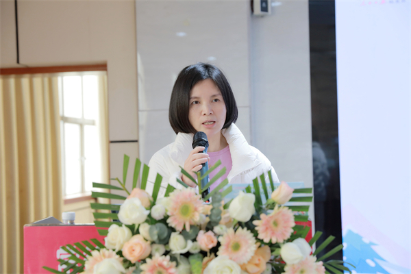 常德市卫健委妇幼健康办主任郑利致辞